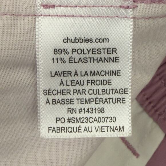 Chubbies The Cherry Blossoms Everywear Shorts Pink XL 6” NWT - Picture 12 of 14